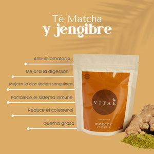 VITAE MATCHA Y JENGIBRE - VITAE OFICIAL